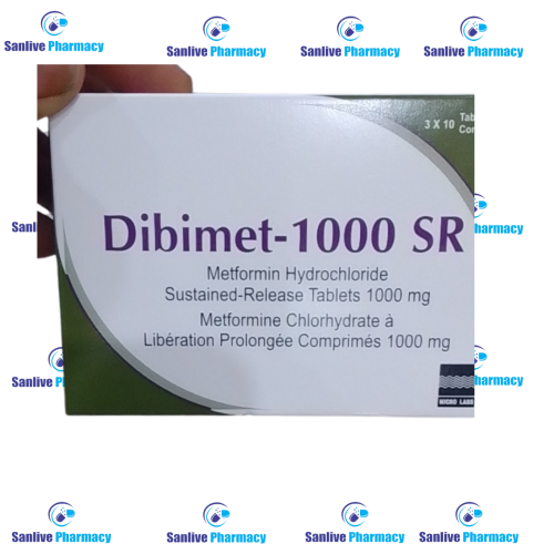 Dibimet 1000 SR (Metformin Hydrochloride)